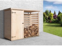 Weka Brennholzlager 663 mit Geräteraum (HxBxT) 193 x 240 x 90 cm