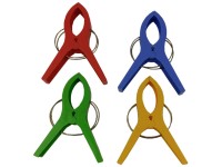 Happy People Strandhandtuchhalter 4 Stück