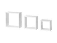 Regalset SHELF+ Frame-Set Weiss 3-tlg.