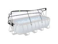 Exit Pool-Abdeckung Transparent eckig bis 400 x 200 cm