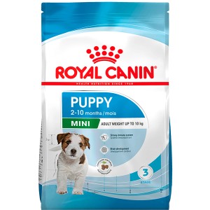 Royal Canin Mini Puppy cibo secco per cuccioli di piccola taglia, confezione da 4 kg.