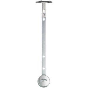 Abus GS20 sécurité de grille (lot de 2) en acier, pour sécuriser les grilles.