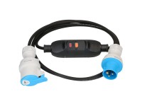 MaxCamp CEE-Verlängerung mit FI-Schutzschalter IP44 / 3 m