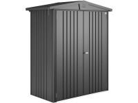 Biohort Metall-Gerätehaus Europa Dunkelgrau-Metallic 1,3 m²