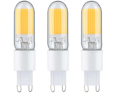 Paulmann Lampadina a LED attacco a spina G9 / 2,2 W / 250 lm / 3 pz