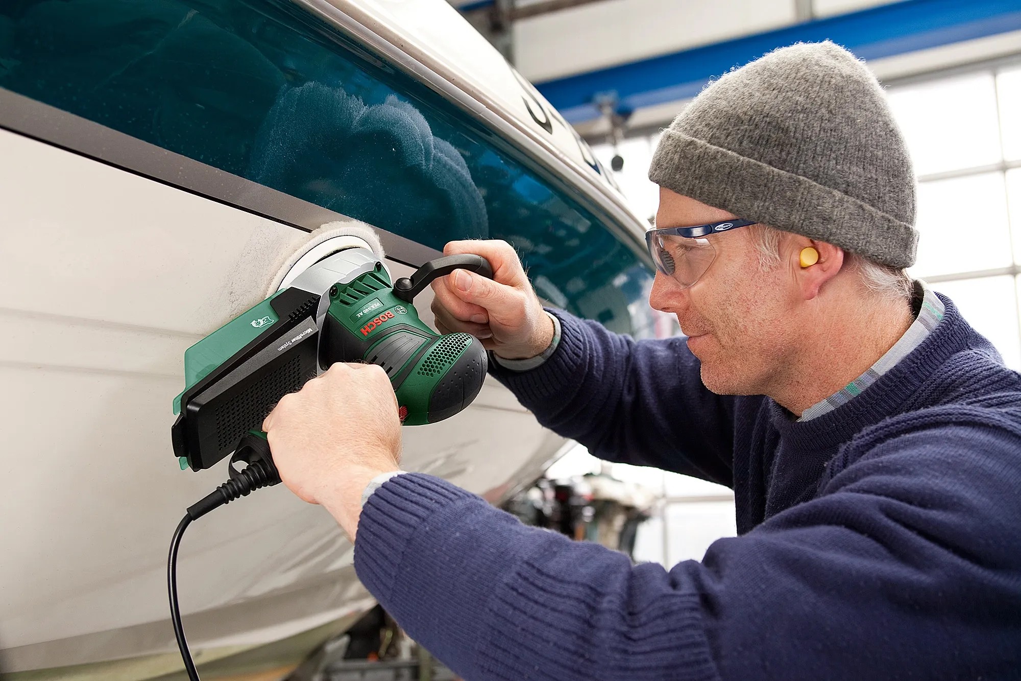 Poignée Gauche Pour PEX 400 AE Bosch – Occasion, Fonctionnelle