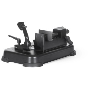 Femi Supporto Flexibase 340 con morsa per utensili miniaturizzati, fissaggio stabile del pezzo.