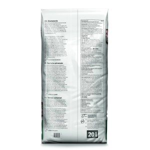 Sac de terreau universel sans tourbe, 20 l, pour jardin, balcon et terrasse.