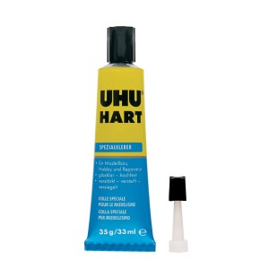 UHU Hartkleber 35g Tube, Spezialkleber für Modellbau und Hobby.