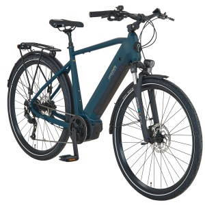 Prophete Trekking E-Bike Entdecker 3.0 Uomo, blu notte perlato, 28 pollici.