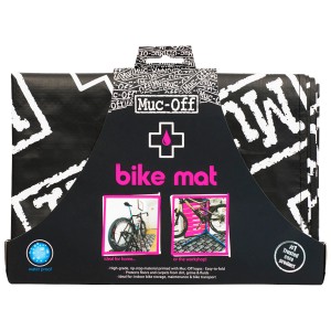 Muc-Off Werkstattmatte Bike Mat 70x209cm, faltbare Unterlage für Fahrradpflege und Reparatur.