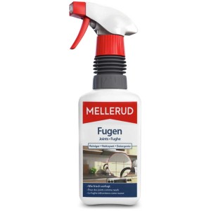 Detergente per fughe Mellerud 500ml per piastrelle e fughe pulite in bagno e cucina.