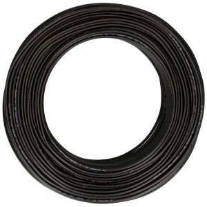 Fil en T noir (Ø 2,5 mm, longueur 100 m) pour installations électriques de la boutique en ligne OBI.