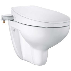 Grohe Bau Keramik sedile WC bidet bianco alpino set 2 in 1, sospeso