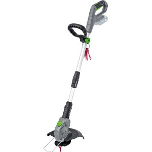 Tagliabordi a batteria LUX A-RT-20/26 (senza batteria) con manico telescopico e lame.