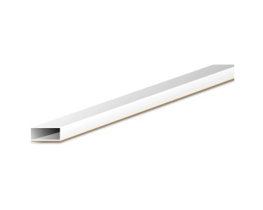 Kabelkanal 20 x 10 mm 2 m Weiss mit Deckel selbstklebend