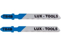 LUX Stichsägeblätter T-Schaft Edelstahl 50 mm Zahnteilung 1,2 mm / 2 Stk.