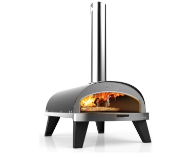 Ziipa Pizzaofen Piana Edelstahl Charbon (HxBxT) 26,5 x 48 x 71 cm
