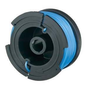 Bobine de rechange LUX T 155 avec fil bleu, 1,5 mm x 10 m pour coupe-bordures.