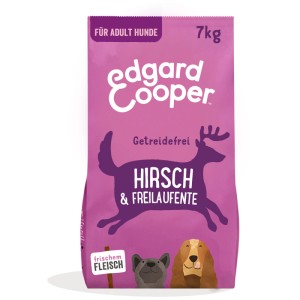 Edgard & Cooper cibo secco per cani, cervo e anatra, 7kg, per cani adulti. Ricetta senza cereali.