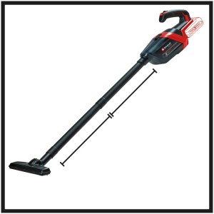 Einhell Power-X-Change TE-HV 18/06 Li aspirapolvere a batteria con batteria, utilizzabile come aspirapolvere a pavimento.