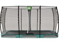 Exit Trampoline enterré Allure Classic Vert 214 x 366 cm