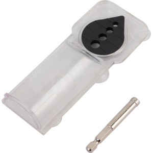 Foret diamant LUX-TOOLS 8 mm avec guide dans un étui transparent.