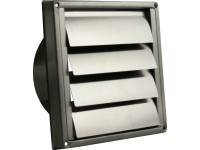 Marley Selbsttätige Verschlussklappe System 100 Edelstahl 155 x 155 mm