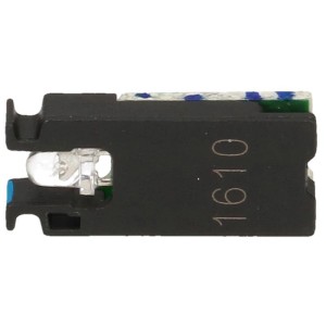 Illuminazione LED blu per interruttori a pulsante e pulsanti Feller EdizioDue.