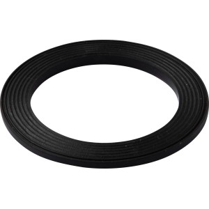 Guarnizione profilata KÖRO, 50x70x6 mm, per valvola di scarico 1 1/2". Anello di tenuta per scarichi interni.