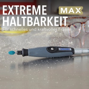 Fresa a raspa Dremel Max 9953 a fiamma, per miniutensili. Per intagliare con precisione legno e plastica.
