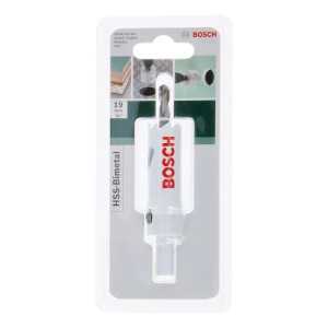 Tazza a forare bimetallica Bosch, 19 mm, per metallo, legno e plastica