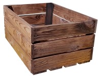 Holzharasse Vintage-Style Braun 475 x 345 x 230 mm