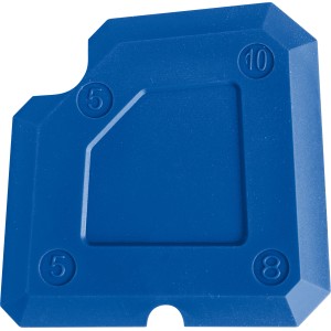 Lisseur à joints bleu LUX du set de 5 pièces pour travaux de carrelage.