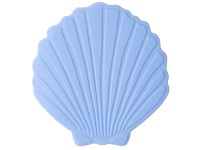 Diaqua® Badewanneneinlage Minis Shell PVC Hellblau 11 x 11,5 cm / 5 Stk.