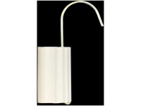 Fensterpuffer Kunststoff Weiss Länge 35 mm / 4 Stk.