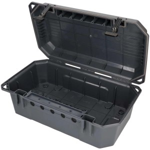 Safety Box L IP54 grigia aperta per distributori in ambienti umidi, scatola per cavi per esterni.
