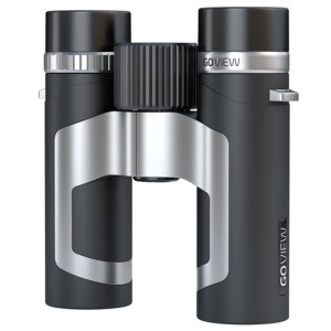 GoView Fernglas Zoomr 8x26, Magnesiumgehäuse, Phantomschwarz. Ideal für Outdoor & Reise.
