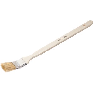 Pennello angolare LUX Eckenpinsel Dispersion 50 mm con manico in legno per angoli e termosifoni.