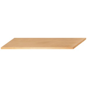Pannello multiplex Kraftwerk 160x80x3 cm per banco da lavoro, effetto legno.