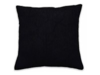 Sehlbach Kissen Cord Schwarz 45 x 45 cm