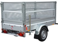 Stema Anhänger Basic 1000 inkl. Gitteraufsatz und Abstellstützen