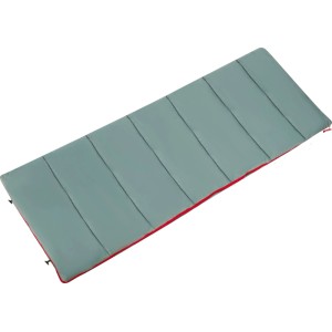 Sacco a pelo CAMPSITE verde chiaro (190x72cm) per 15-25°C, ideale per campeggio e outdoor.