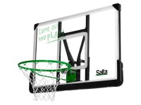 Salta Basketballbrett Center Schwarz 115 x 75 cm