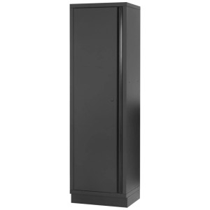 Kraftwerk Werkzeughochschrank Mobilio, schwarz, 200x60x45,8 cm, für Werkstatt & Garage.