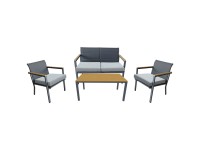 Acamp Lounge-Set Chania 4-tlg.