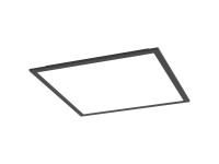 Eglo LED-Deckenleuchte Moradillo-Z Stahl Kunststoff Schwarz 39,3 x 39,3 cm