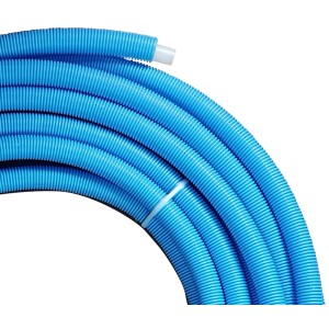 Tuyau PEX Diaqua bleu, rouleau de 10 m, pour conduites d'eau potable.