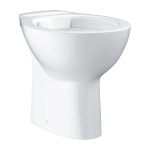 Grohe Bau WC a terra, in ceramica bianca alpina, scarico verticale.