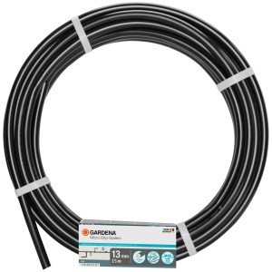 Tubo di derivazione flessibile Gardena 15m, Ø 13mm per sistemi Micro-Drip, arrotolato.